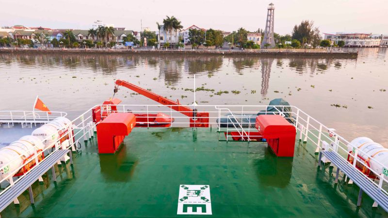 Boong tàu Côn Đảo Express 36