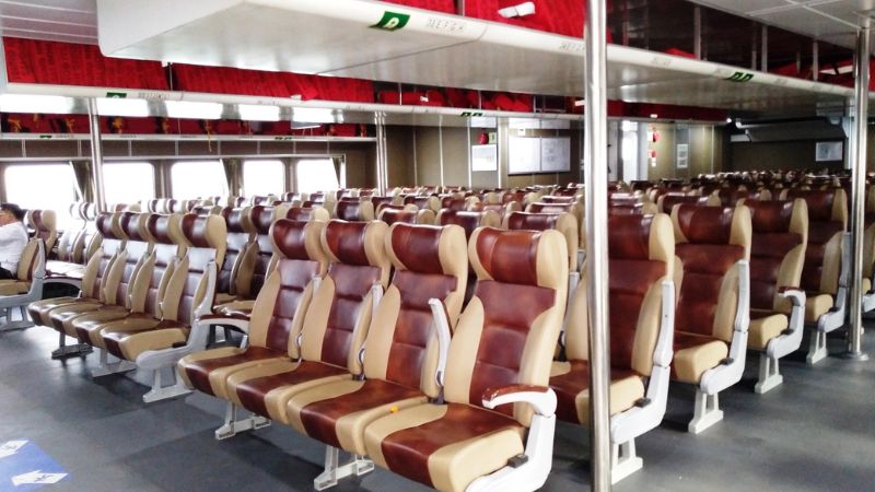 Ghế Eco trên tàu Trưng Nhị
