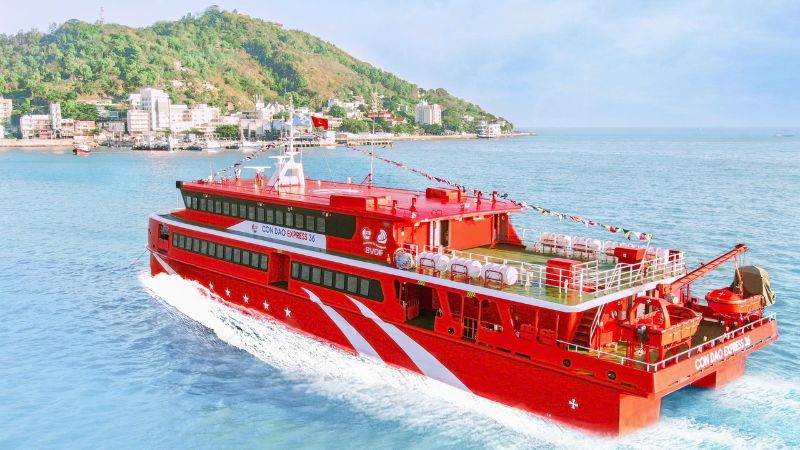 Sơ đồ ghế ngồi tàu Côn Đảo 36