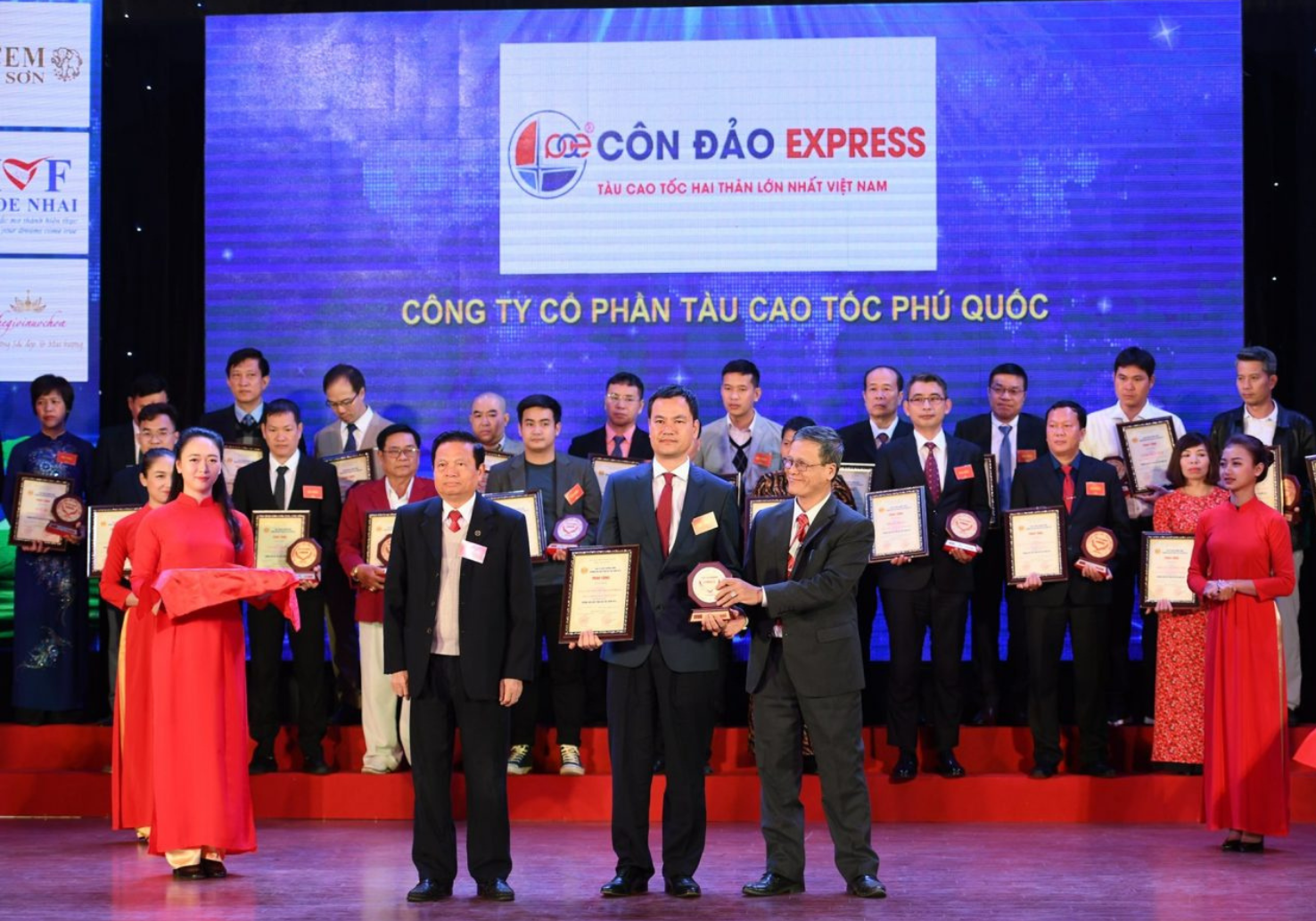 Côn Đảo Express đạt chứng nhận top 20 thương hiệu nổi tiếng đất Việt Nam 2019